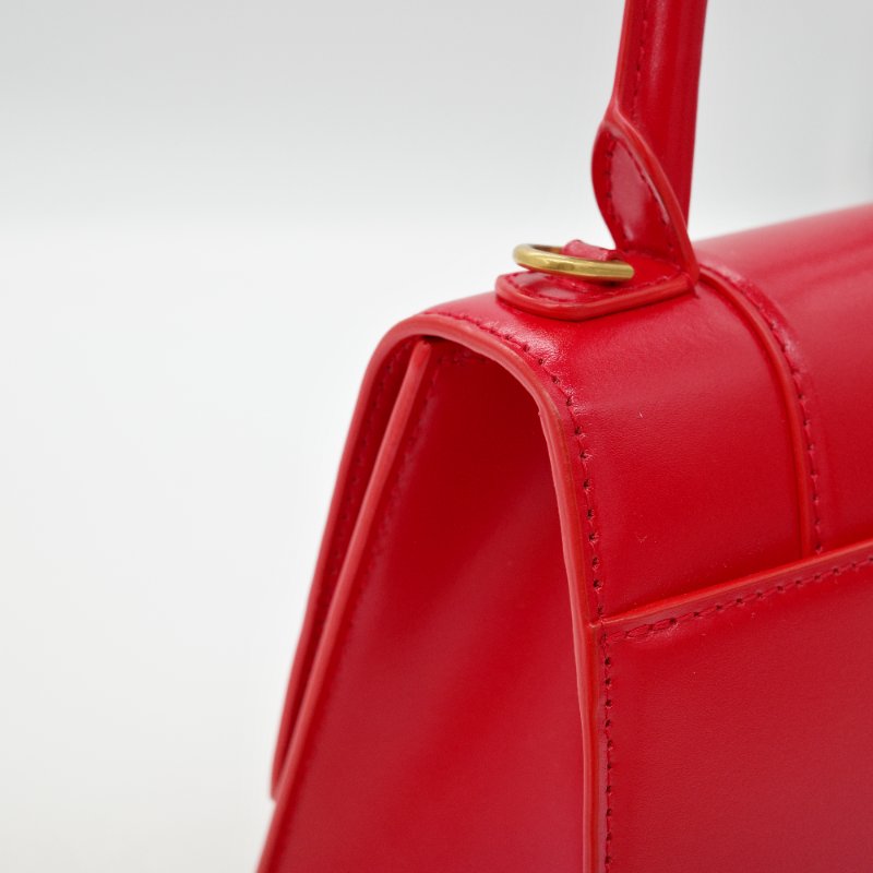 Balenciaga 巴黎世家 紅色 hourglass bag 沙漏包 手提包 斜背包 兩用包-12