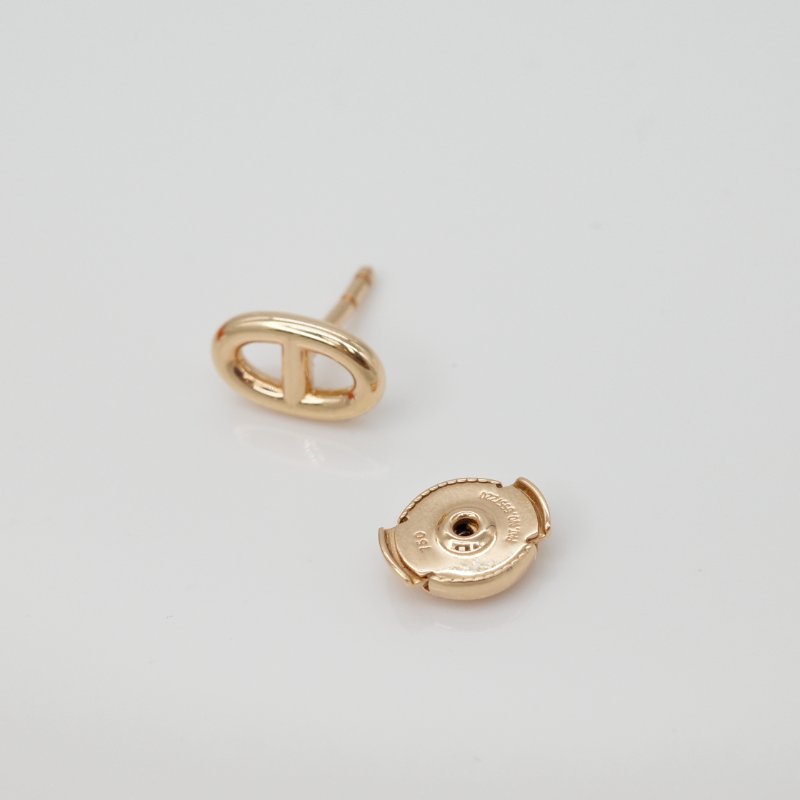 Hermes愛馬仕 18k豬鼻子耳環-1