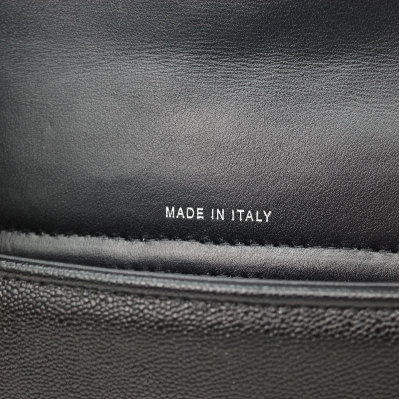 Chanel 香奈兒 Boy Woc 黑色 牛皮 拉鍊款 斜掛包 WOC 鏈條錢包-8