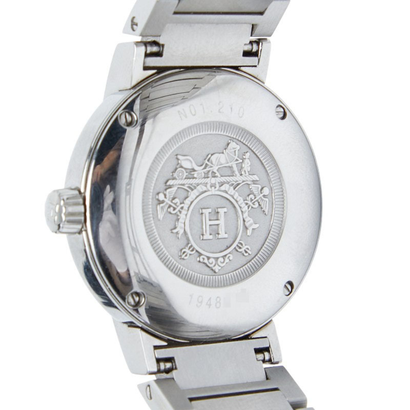 愛馬仕 Nomade 腕錶 No. 1.210 灰色錶盤不鏽鋼女士腕錶-3