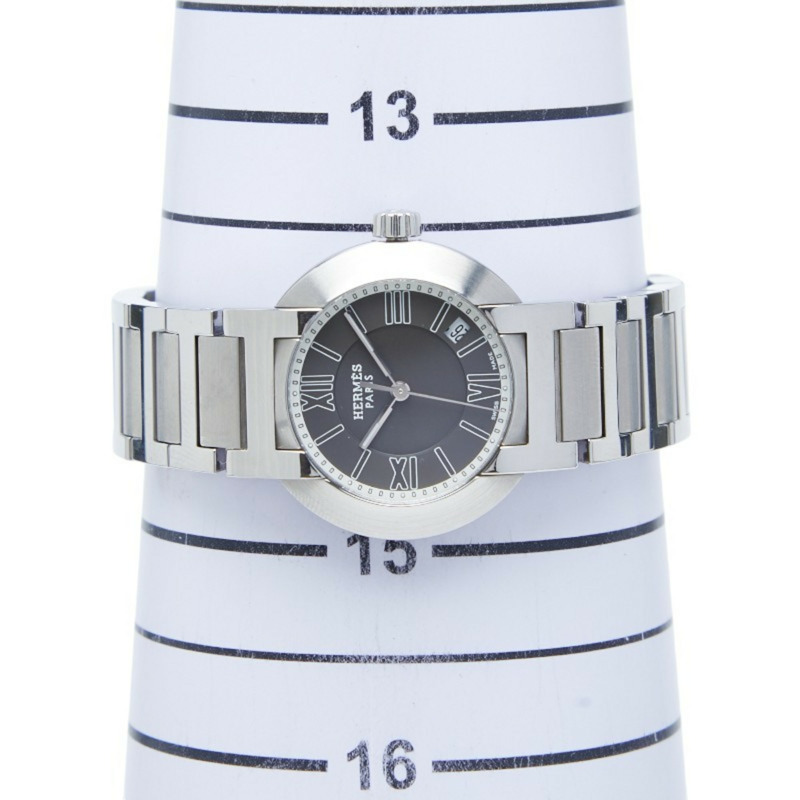 愛馬仕 Nomade 腕錶 No. 1.210 灰色錶盤不鏽鋼女士腕錶-6