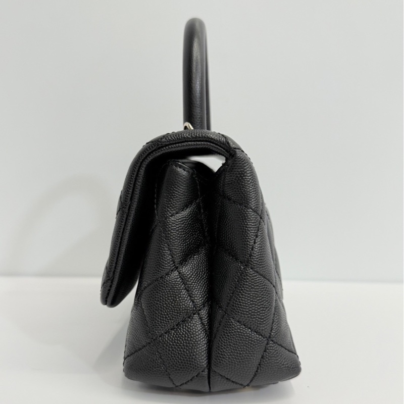 Chanel coco handle20 黑金-3
