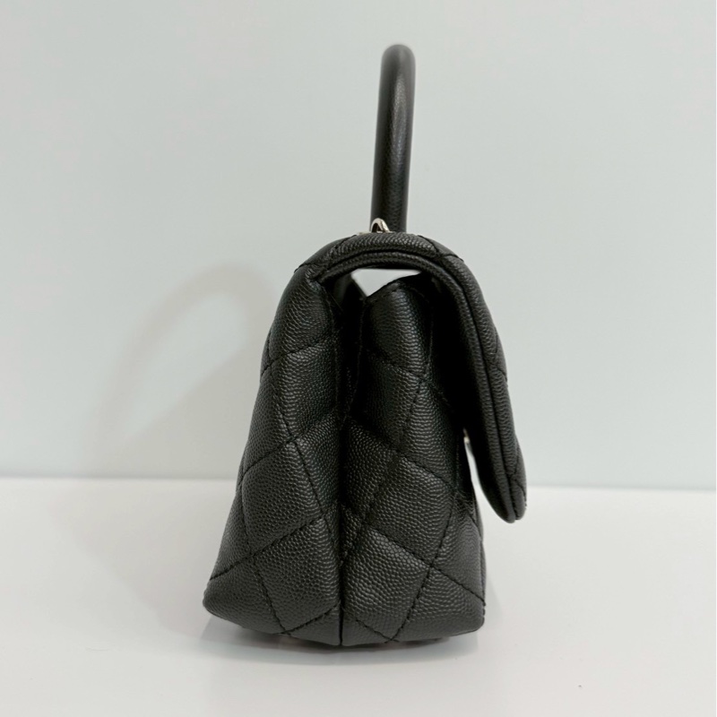 Chanel coco handle20 黑金-4