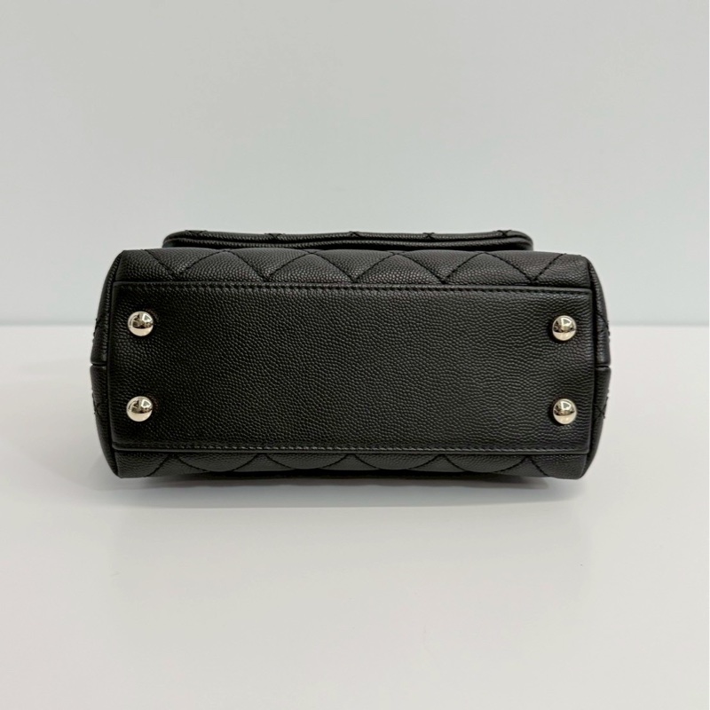 Chanel coco handle20 黑金-6