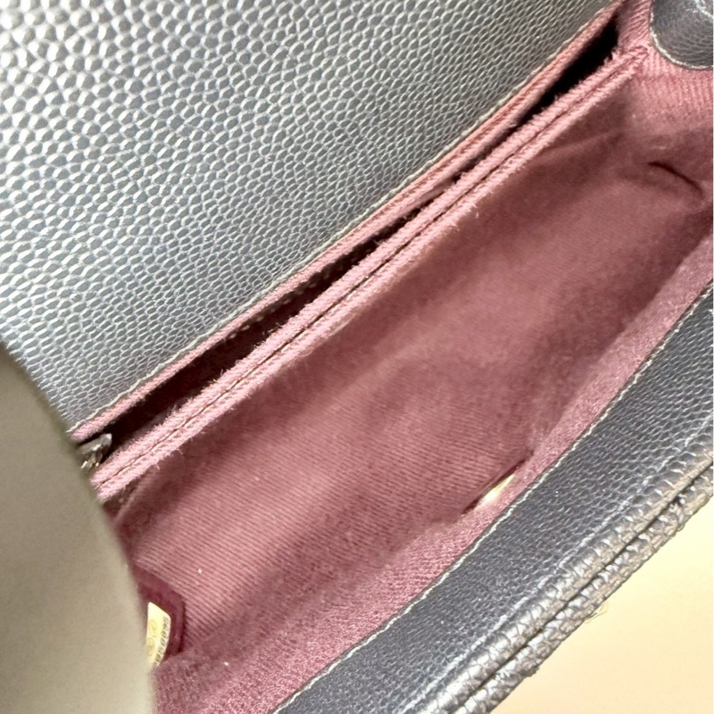 Chanel coco handle20 黑金-16