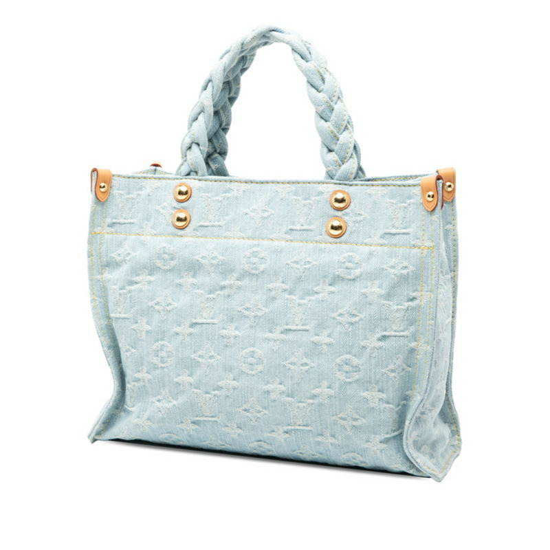 路易威登 Monogram Denim Let Go 手提/肩背包，兩用款，M24897，淺藍色牛仔布，女士款，路易威登-1