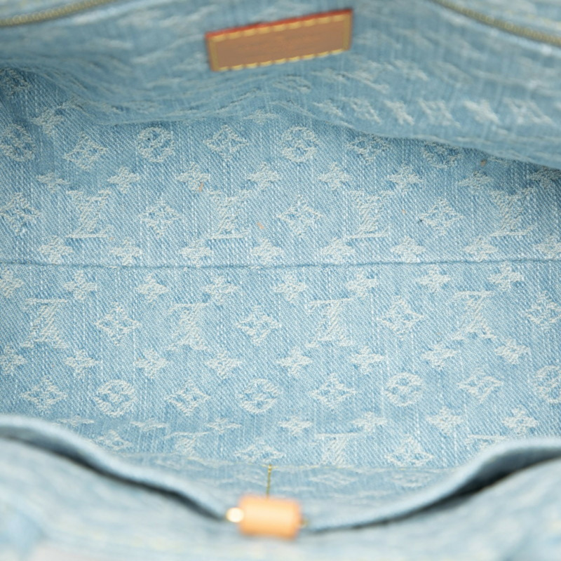 路易威登 Monogram Denim Let Go 手提/肩背包，兩用款，M24897，淺藍色牛仔布，女士款，路易威登-3