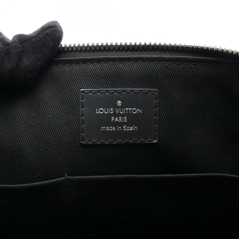 路易威登 PDJ NM 公事包 N48260 Damier 石墨色帆布海軍藍二手男士 LV-3