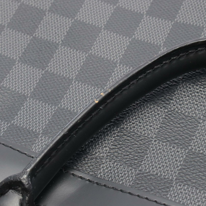 路易威登 PDJ NM 公事包 N48260 Damier 石墨色帆布海軍藍二手男士 LV-5