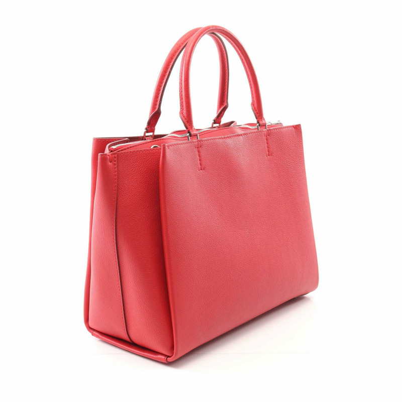 路易威登 Lockme 肩背手提包 M54570 皮革 紅色寶石色 二手斜挎包-1