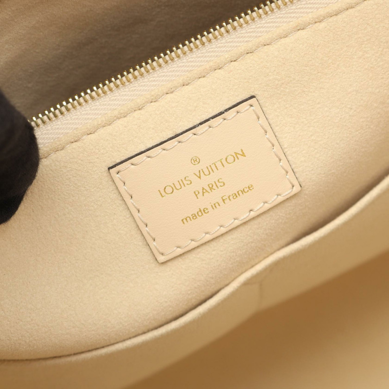 路易威登 On the Go MM 單肩手提包 M46531 Monogram 皮革 二手 米色-3