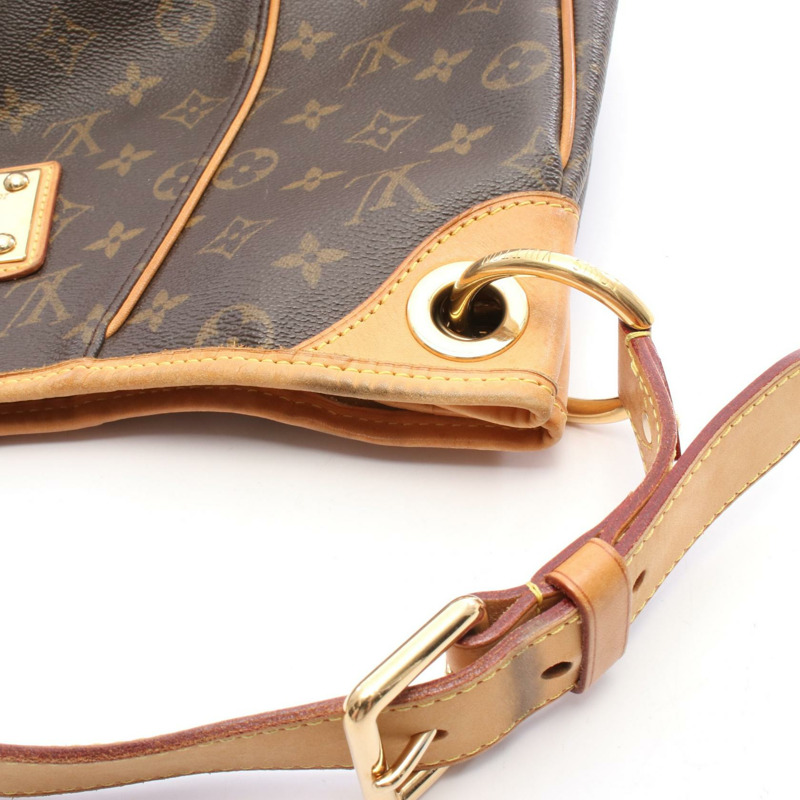 路易威登 Garriella PM 單肩包 M56382 Monogram 帆布皮革棕色 LV-7