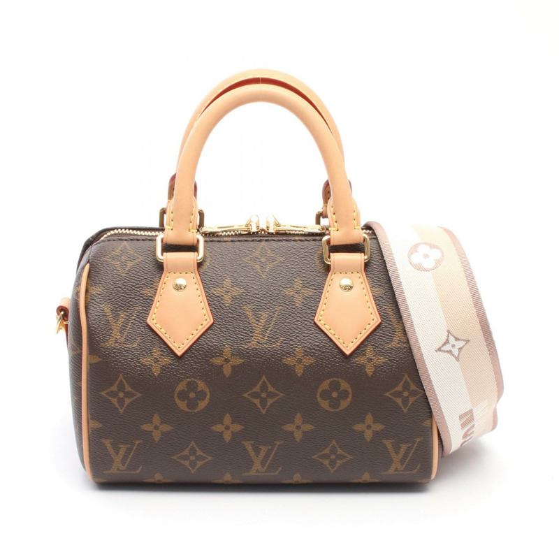 路易威登 Speedy Bandouliere 20 斜背包 M46222 Monogram 皮革 LV-0