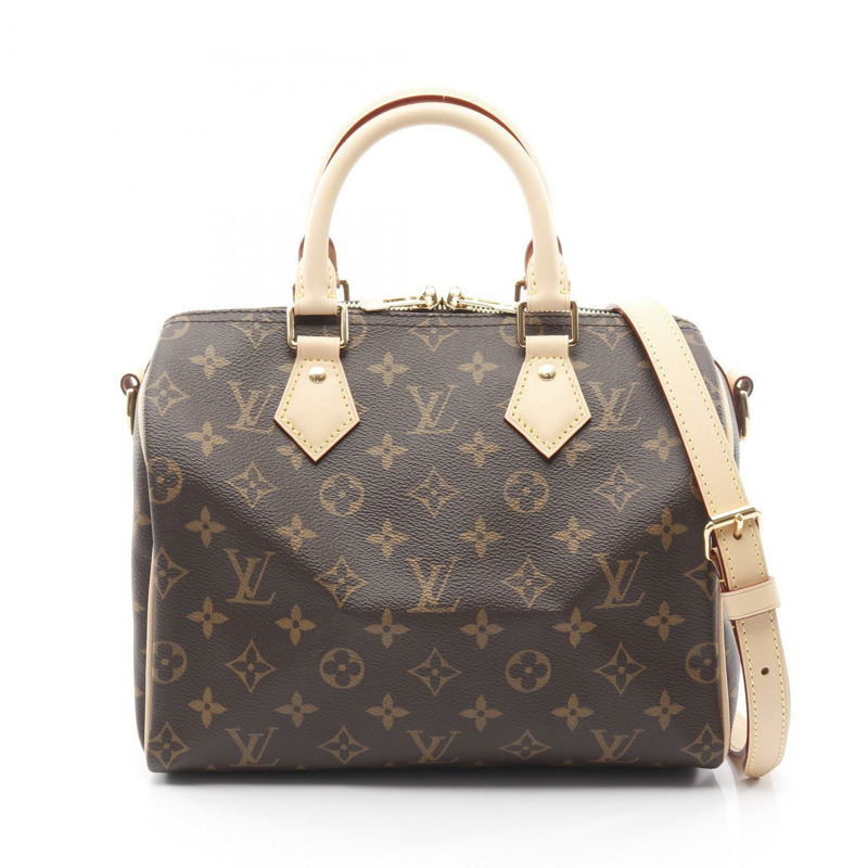 路易威登 Speedy Bandouliere 25 斜背包 M46977 Monogram 皮革 LV-0