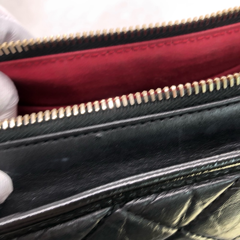 二手 Chanel 香奈兒流浪包中號黑色鏈條包，鐳射 25 開，沒有配件，有划痕磨損，具體看細節圖-7