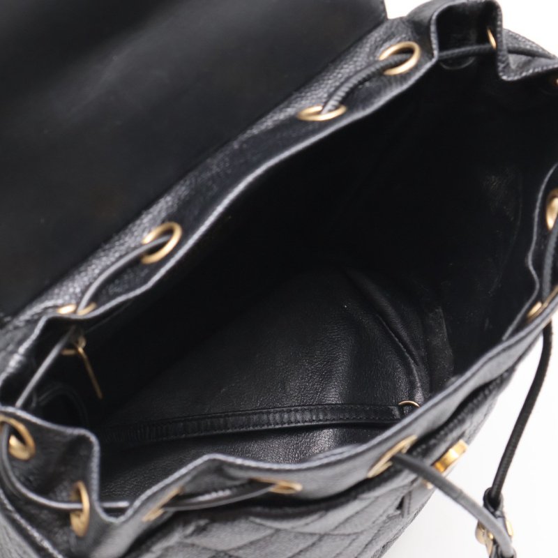 CHANEL Vanity case雙肩後背包 - 黑金26開-2