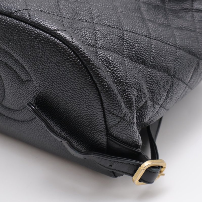 CHANEL Vanity case雙肩後背包 - 黑金26開-4