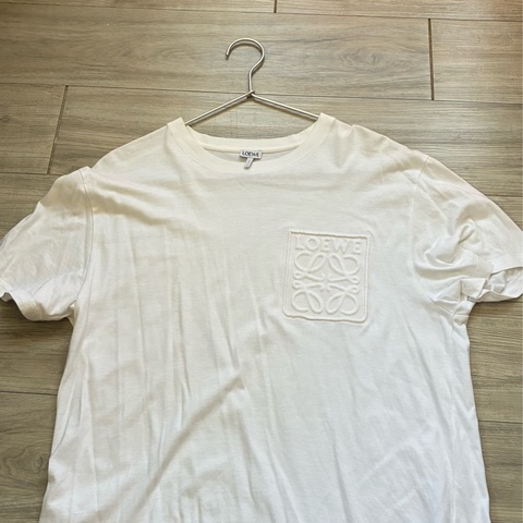LOEWE短袖浮雕logo T