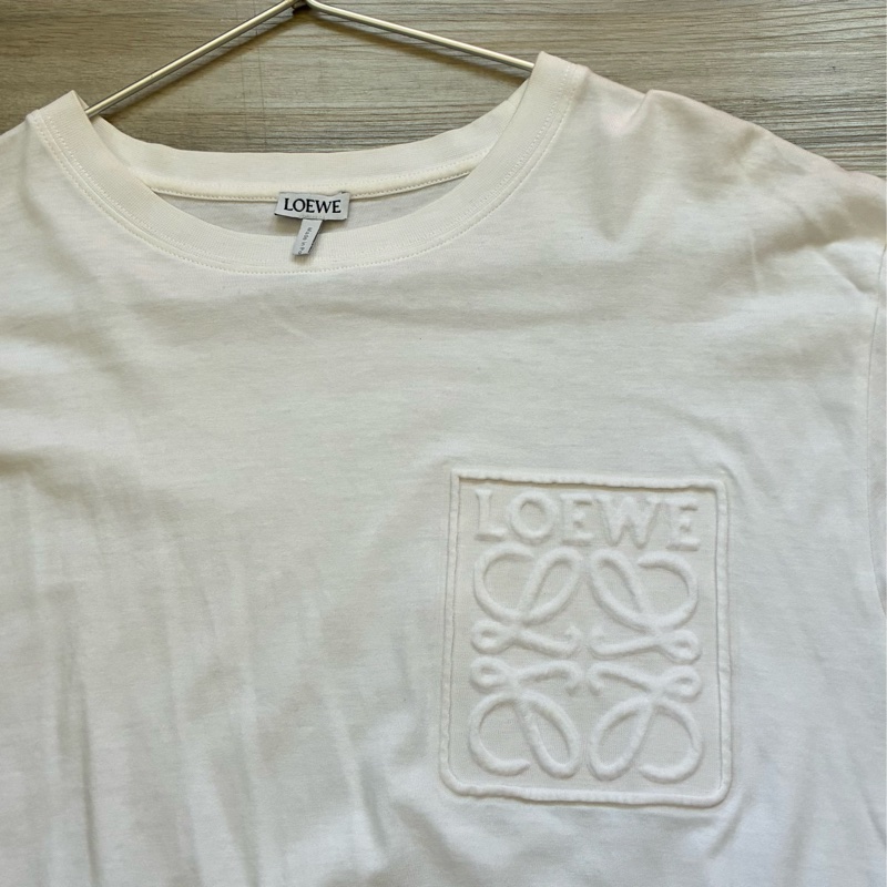 LOEWE短袖浮雕logo T-1