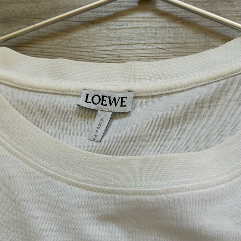 LOEWE短袖浮雕logo T-4