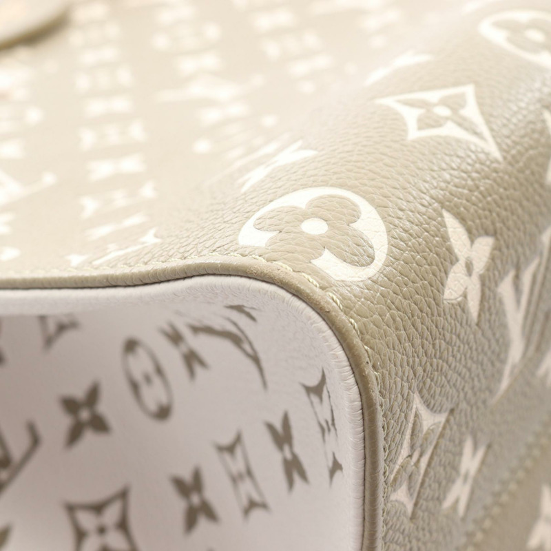路易威登 On the Go MM 手提單肩包 M46060 Monogram empreinte 卡其色 LV-5