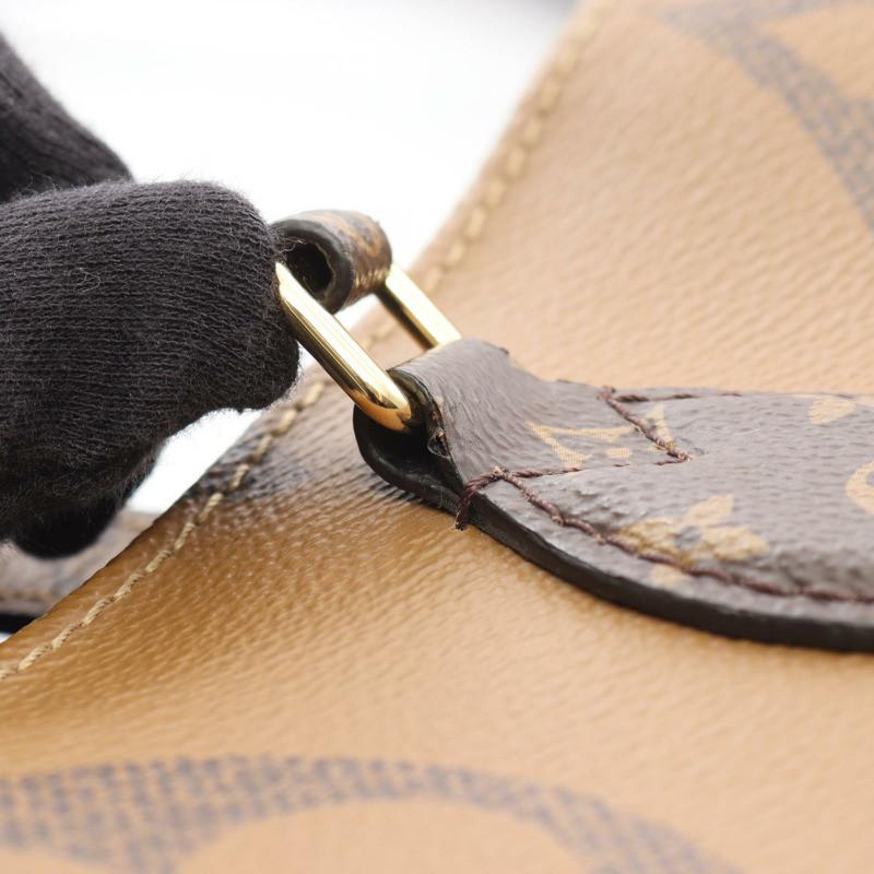 路易威登 On the Go GM 手提單肩包 M44576 Monogram Giant Reverse-10