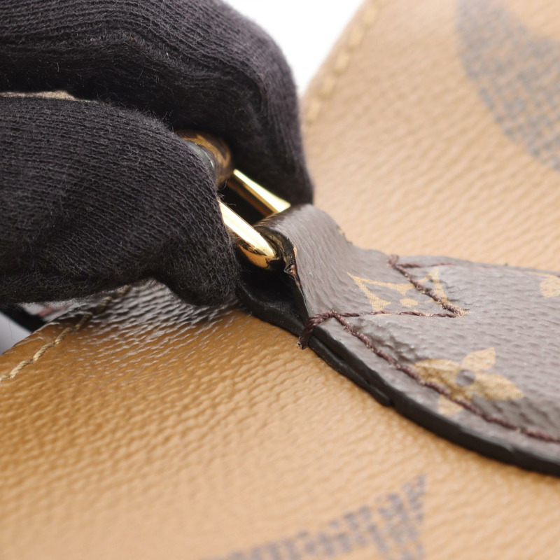 路易威登 On the Go GM 手提單肩包 M44576 Monogram Giant Reverse-11