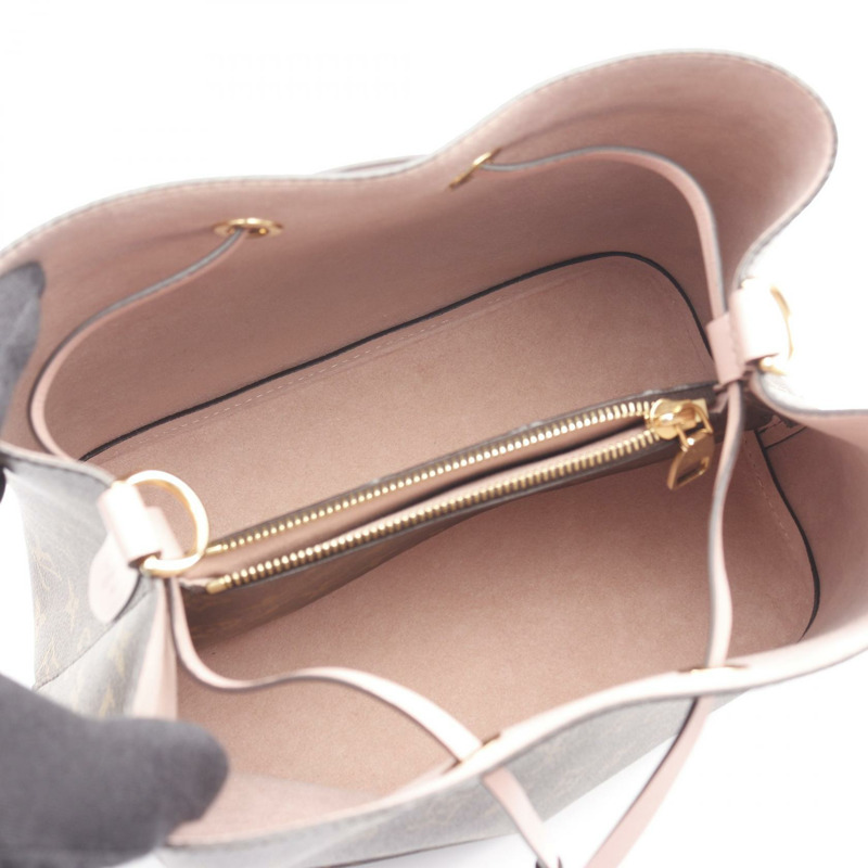 路易威登 Neonoe 肩挎斜背包 M44022 Monogram 皮革 Rose poudre-2