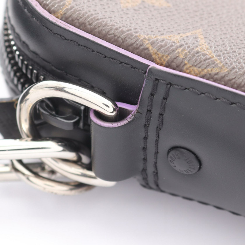 路易威登 Trio 斜背包 M46266 Monogram 帆布棕色馬卡薩皮革-9