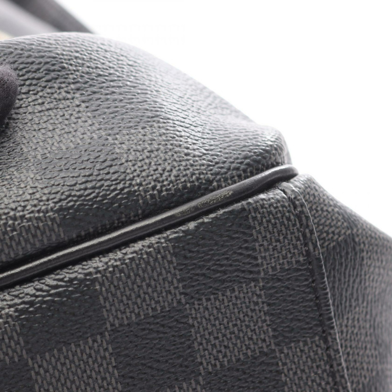 路易威登 Michael 雙肩包 N58024 Damier Graphite 帆布黑色二手 LV-6