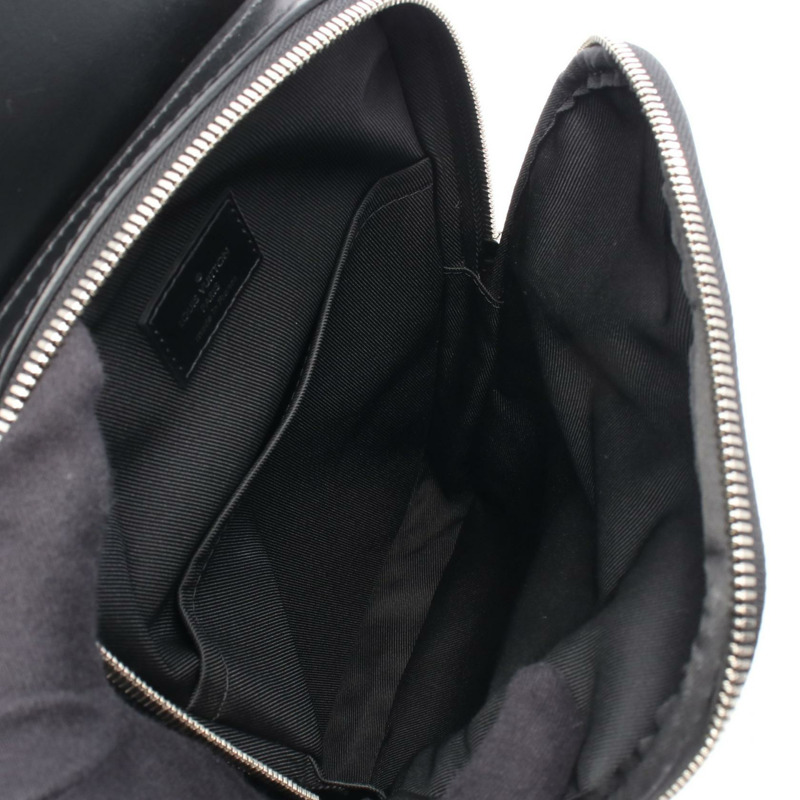 路易威登 Avenue Sling 腰包 M46327 Monogram Macassar 棕色皮革-2