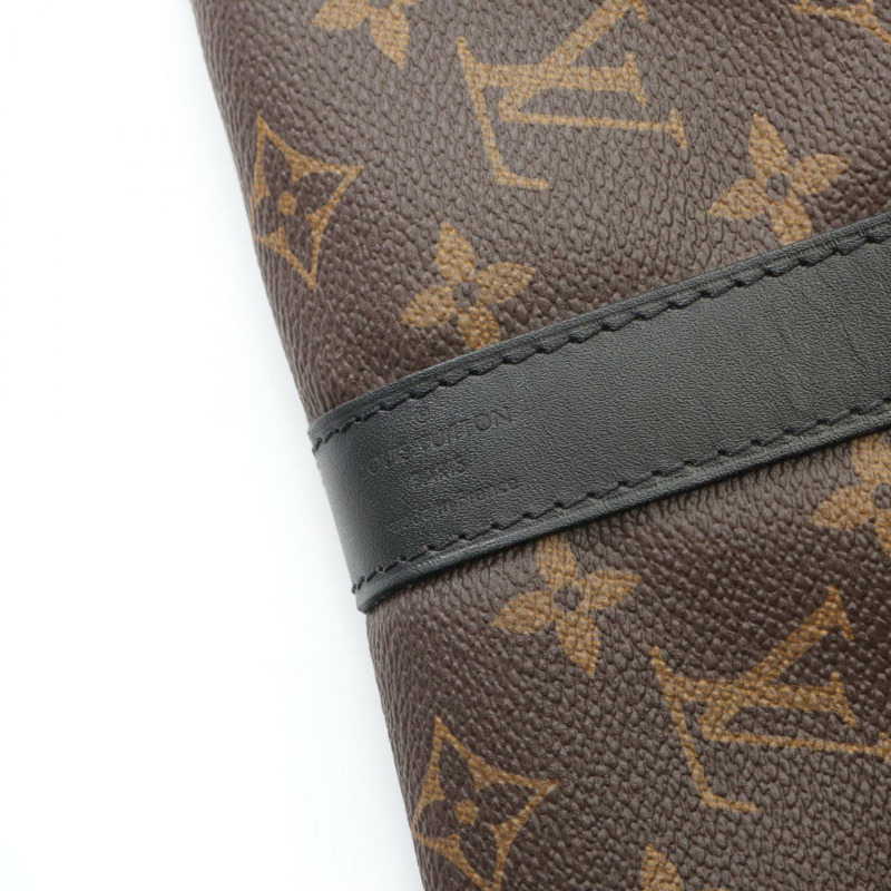路易威登 Keepall Bandouliere45 旅行手提包 M56711 Monogram Macassar LV-3