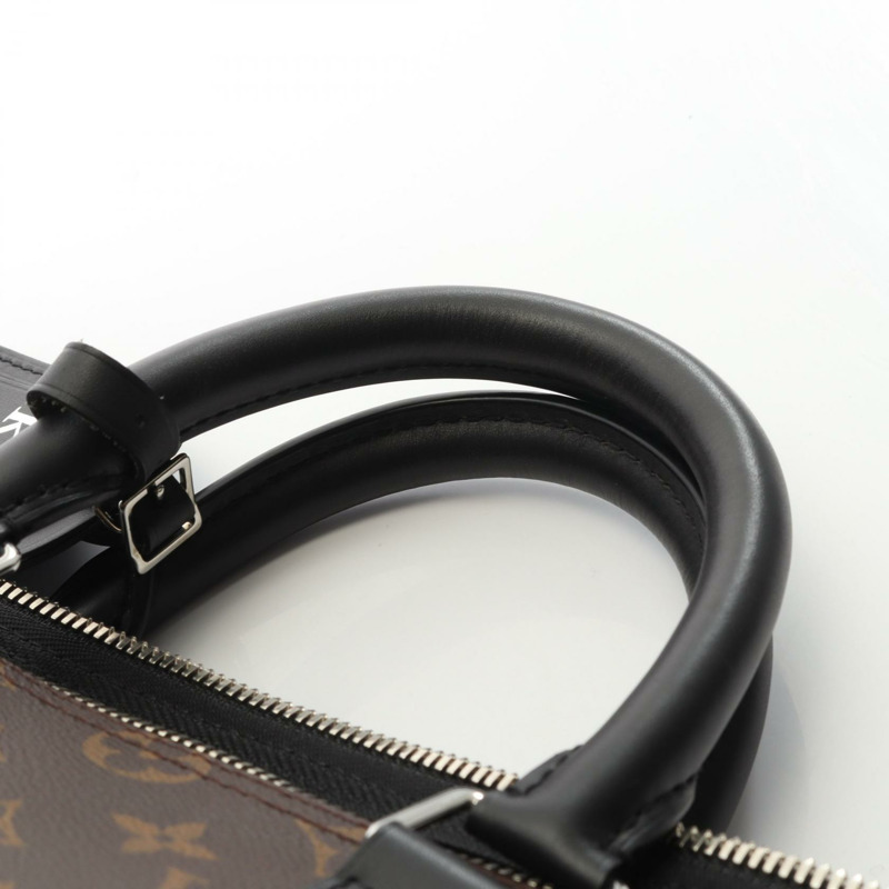 路易威登 Keepall Bandouliere45 旅行手提包 M56711 Monogram Macassar LV-7
