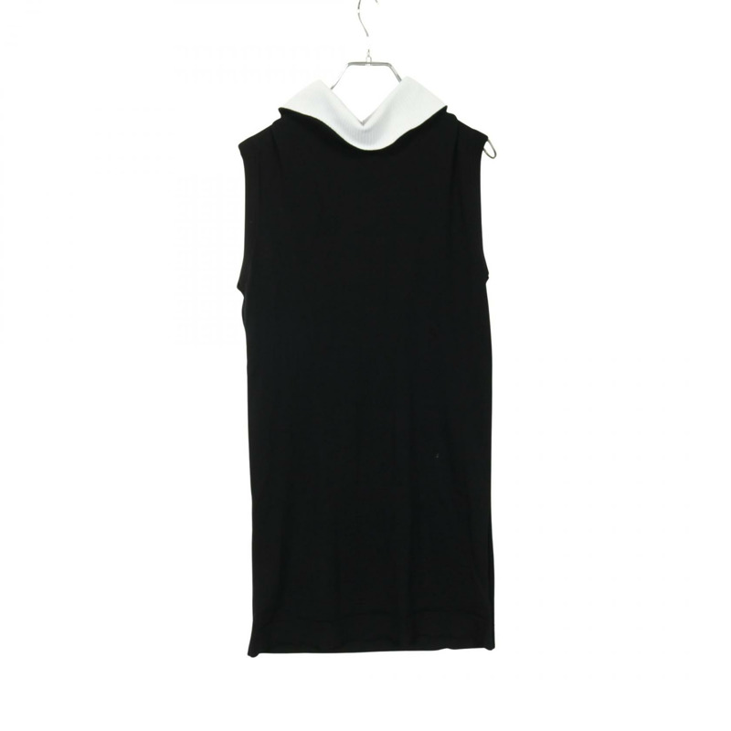 路易威登 (LOUIS VUITTON) 女款無袖羊毛洋裝 #M FOKD21 黑白配色 二手-1