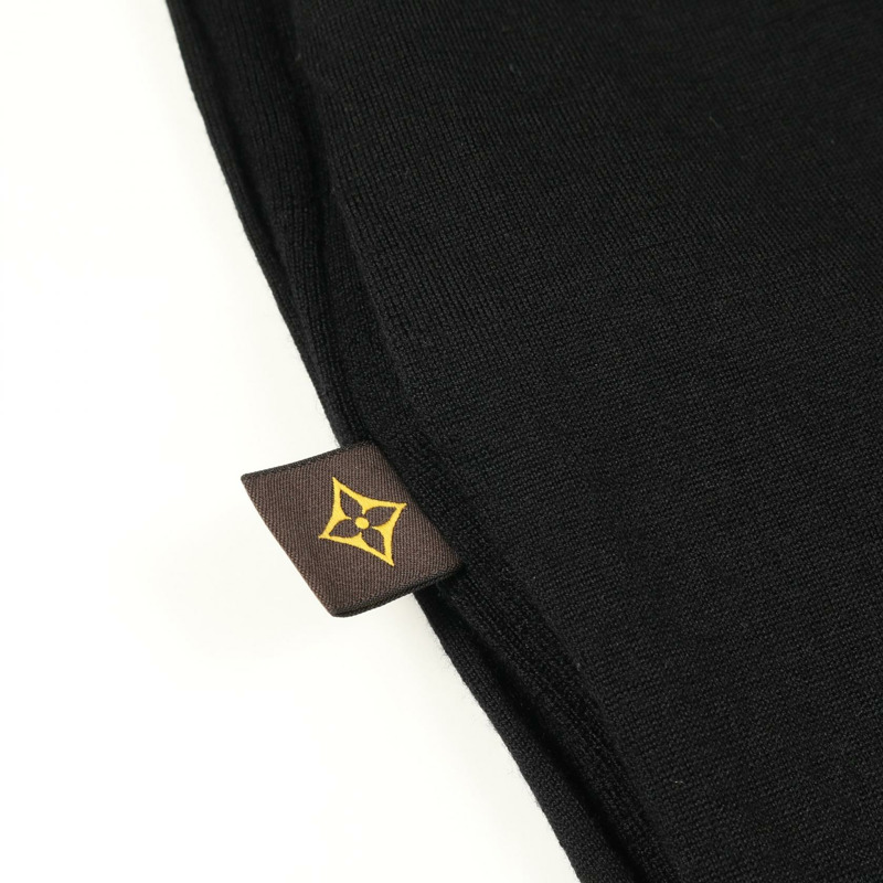 路易威登 (LOUIS VUITTON) 女款無袖羊毛洋裝 #M FOKD21 黑白配色 二手-5