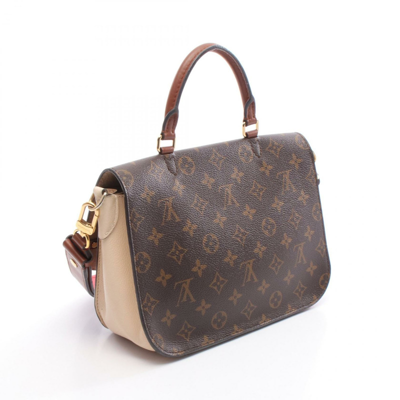 路易威登 Vaugirard PM 單肩手提包 M44353 Monogram Creme 二手女士 LV-1