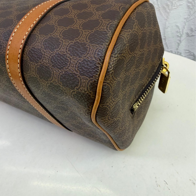 CELINE 塗層帆布Hand Bag金扣手挽袋-2