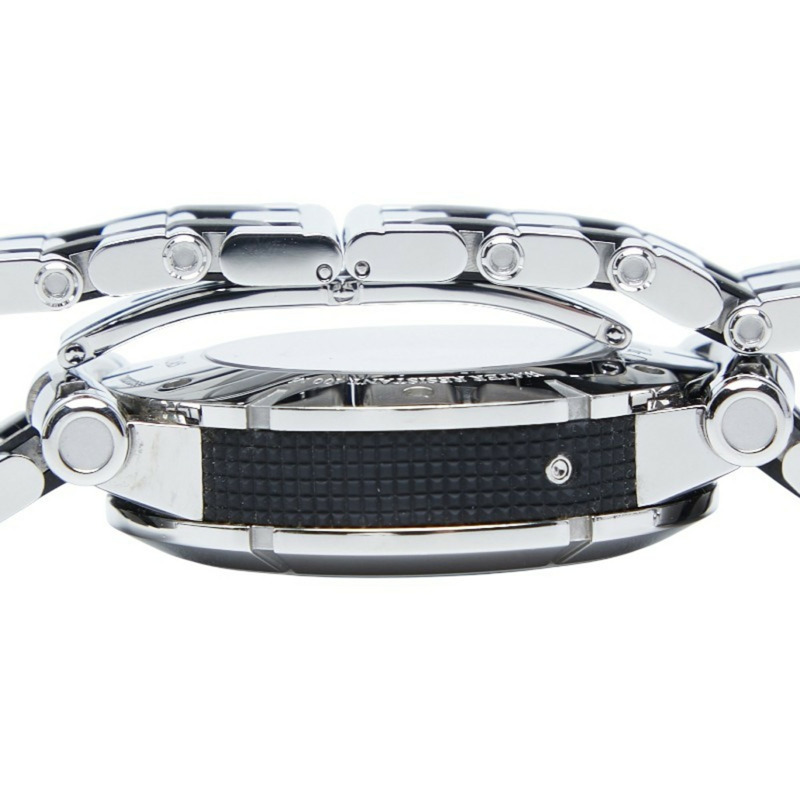 Tiffany Atlas 自動機械式腕錶，銀色錶盤，不鏽鋼錶殼，橡膠錶帶，男款-5