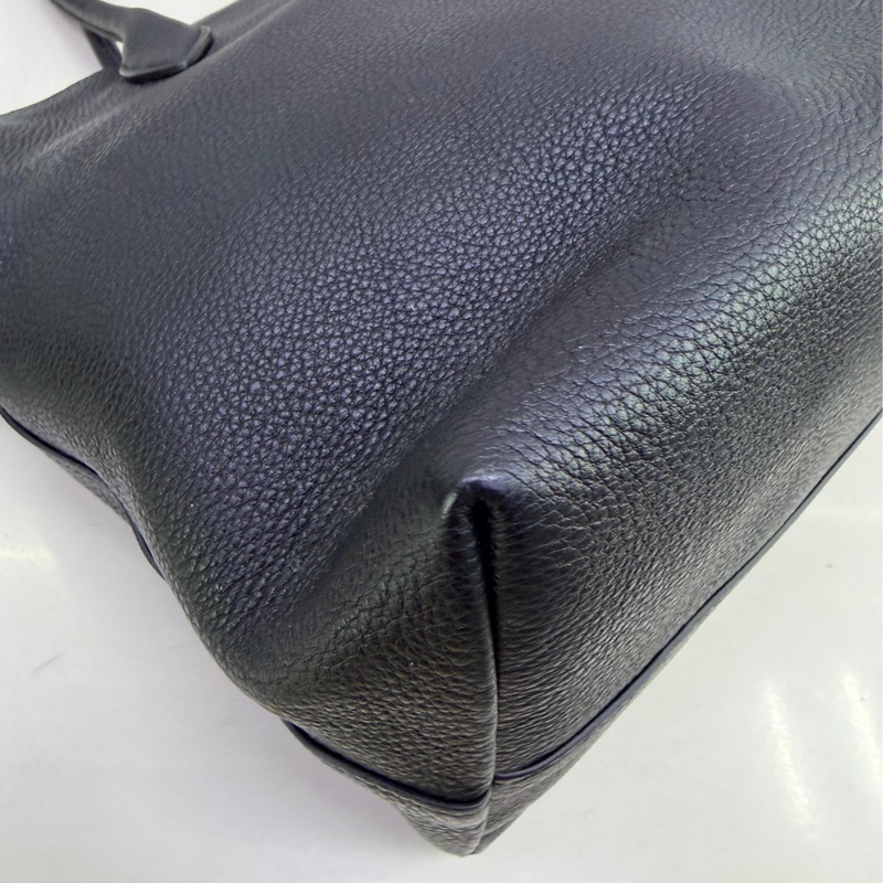 Prada Vitello Dino Leather Handbag Black-13