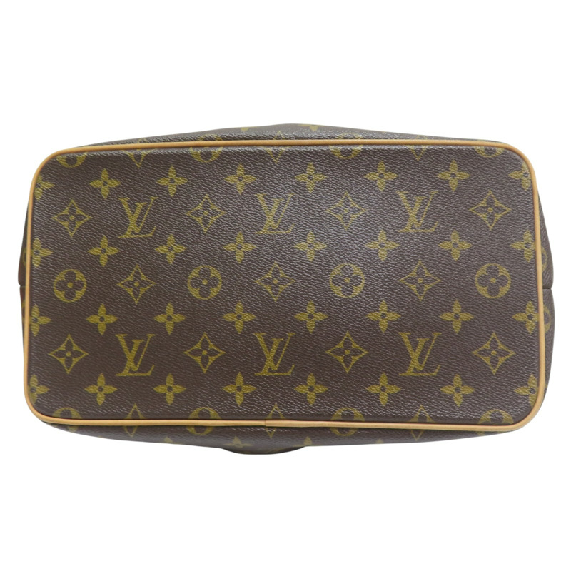 棕色 原花 帆布 PALERMO PM 兩用包【LOUIS VUITTON LV 路易威登】 M40145-3