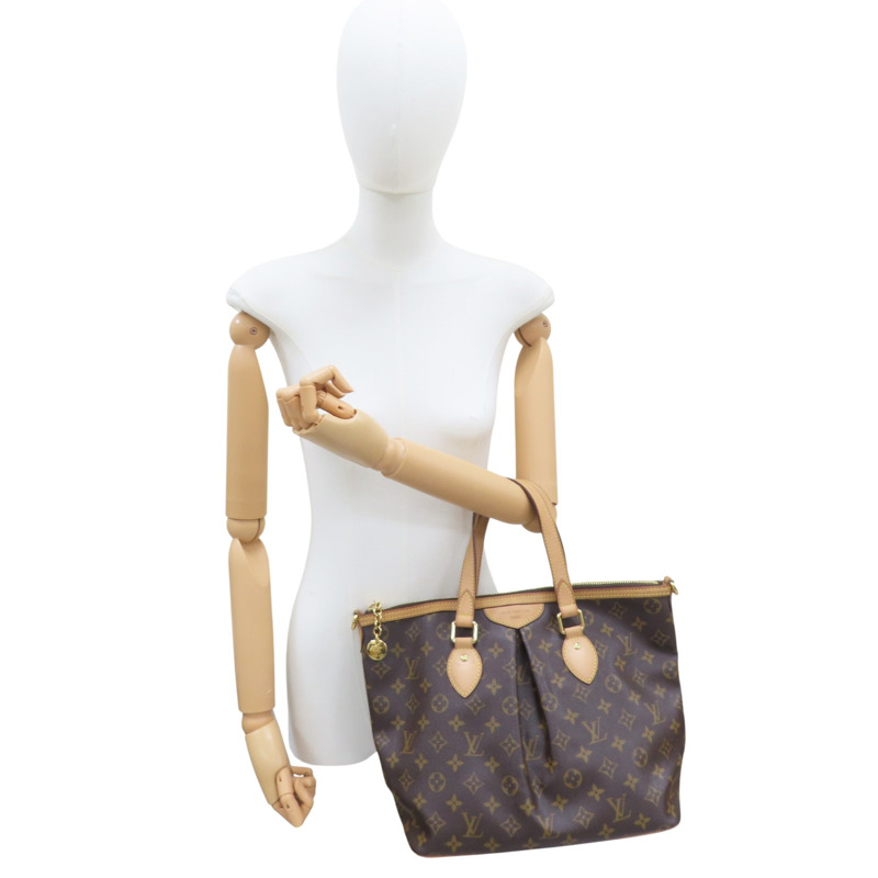 棕色 原花 帆布 PALERMO PM 兩用包【LOUIS VUITTON LV 路易威登】 M40145-7