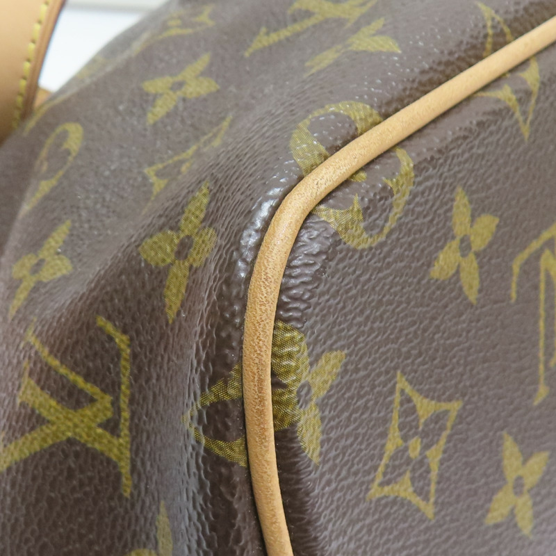 棕色 原花 帆布 PALERMO PM 兩用包【LOUIS VUITTON LV 路易威登】 M40145-11