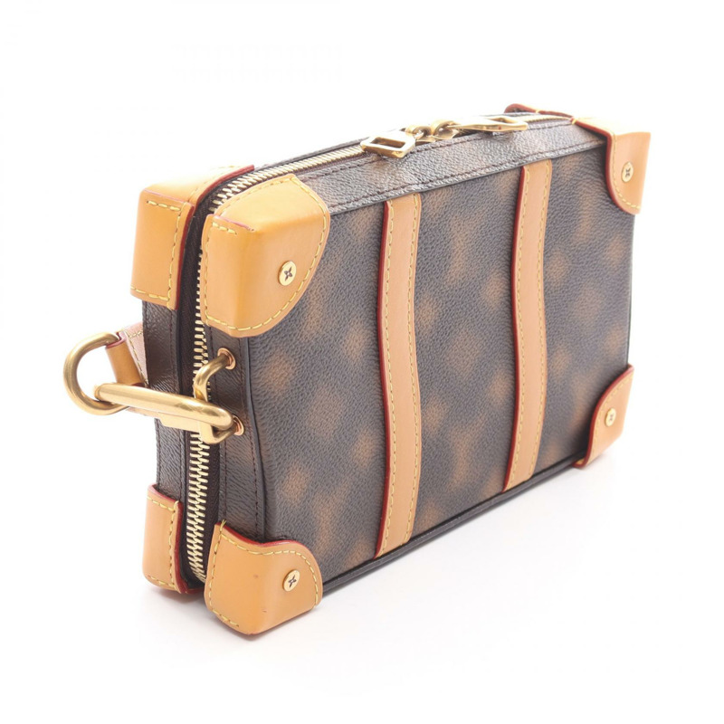 路易威登 Soft Trunk 單肩背包 M81580，非 Monogram 棕色，二手 LV-1