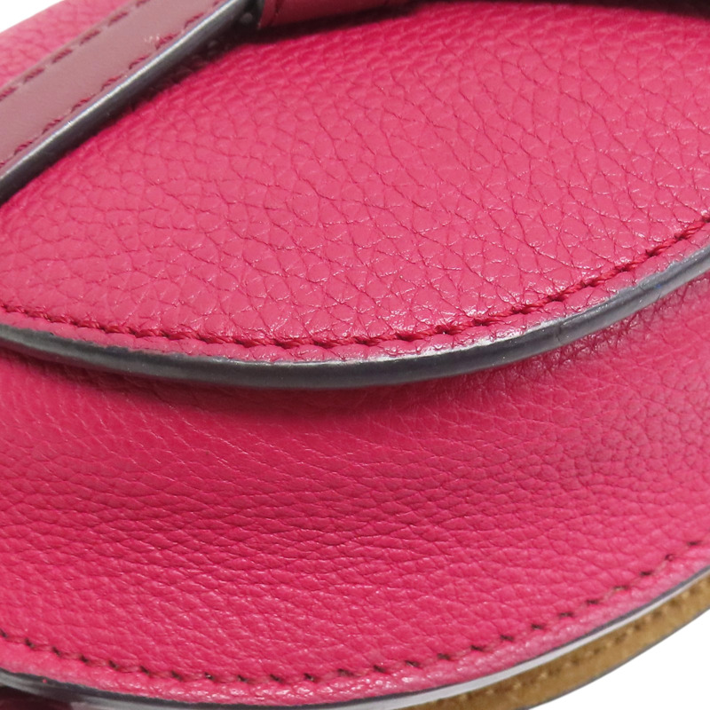 紅色 牛皮 Gate Mini 肩背包【LOEWE 羅威】 #051831-8