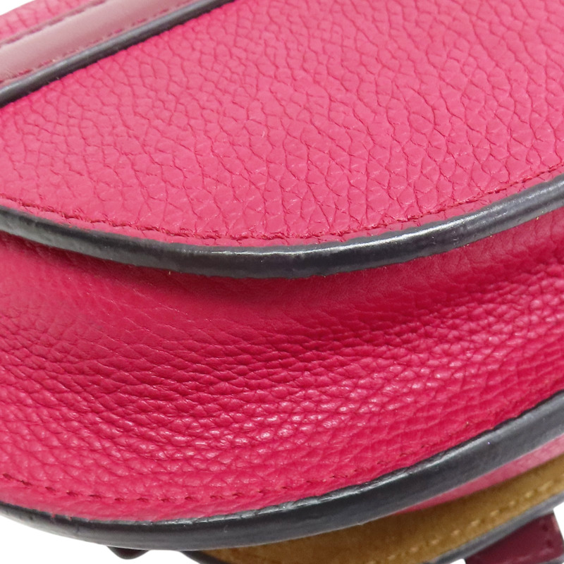 紅色 牛皮 Gate Mini 肩背包【LOEWE 羅威】 #051831-10