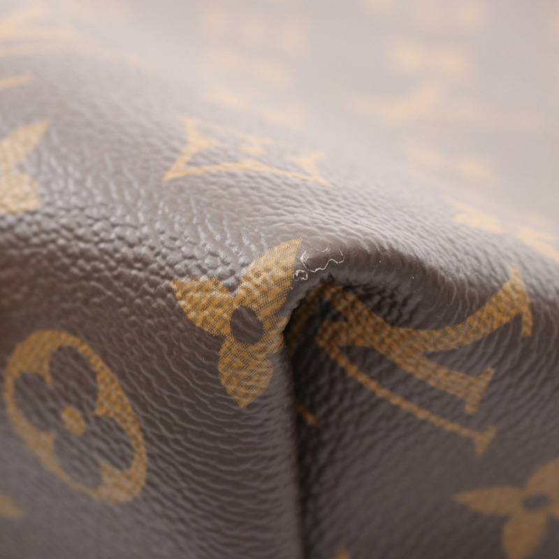 路易威登 Carryall NM PM 單肩包 M46203 Monogram 帆布皮革棕色-4