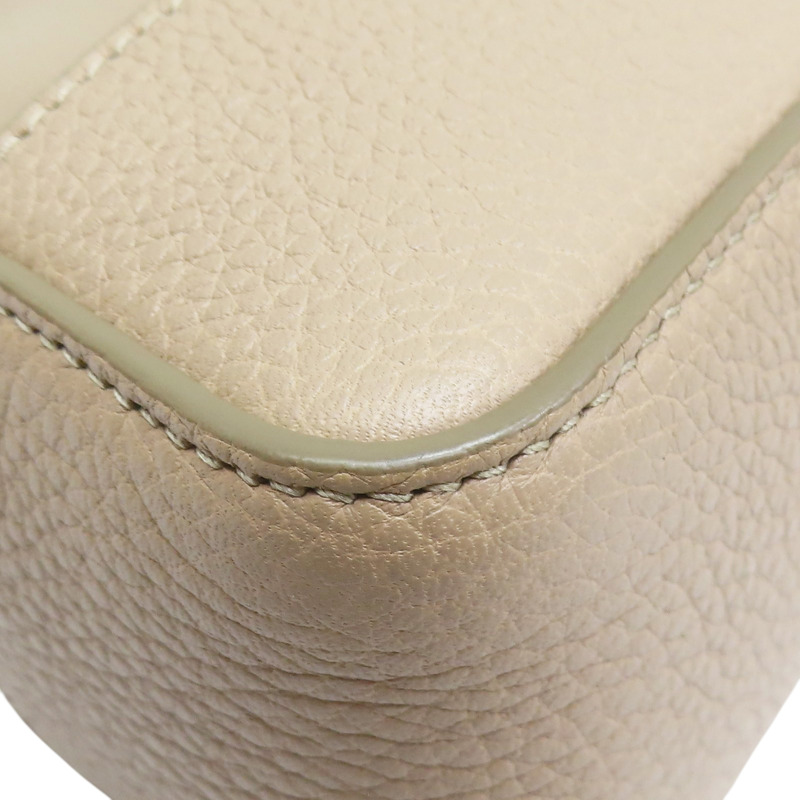 粉膚色 牛皮 肩背包【Salvatore Ferragamo 菲拉格慕】-7