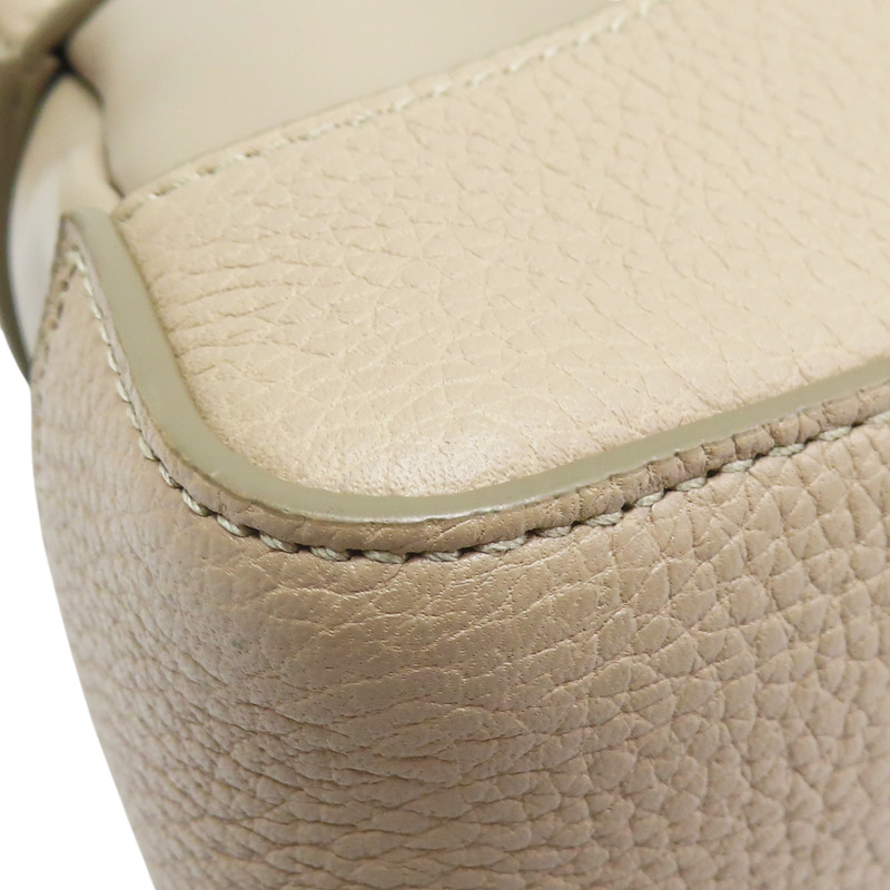 粉膚色 牛皮 肩背包【Salvatore Ferragamo 菲拉格慕】-9