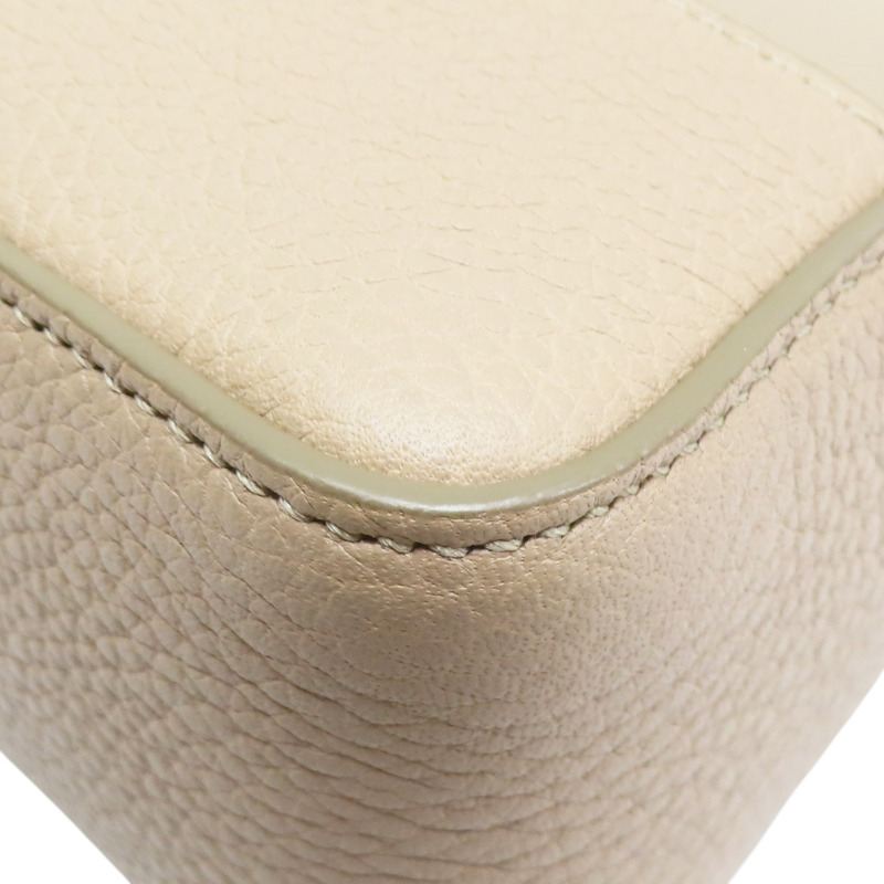 粉膚色 牛皮 肩背包【Salvatore Ferragamo 菲拉格慕】-10