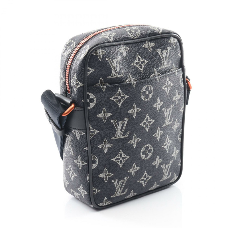 路易威登 Danube PM 倒置肩斜背包 M43678 Monogram Ink-1